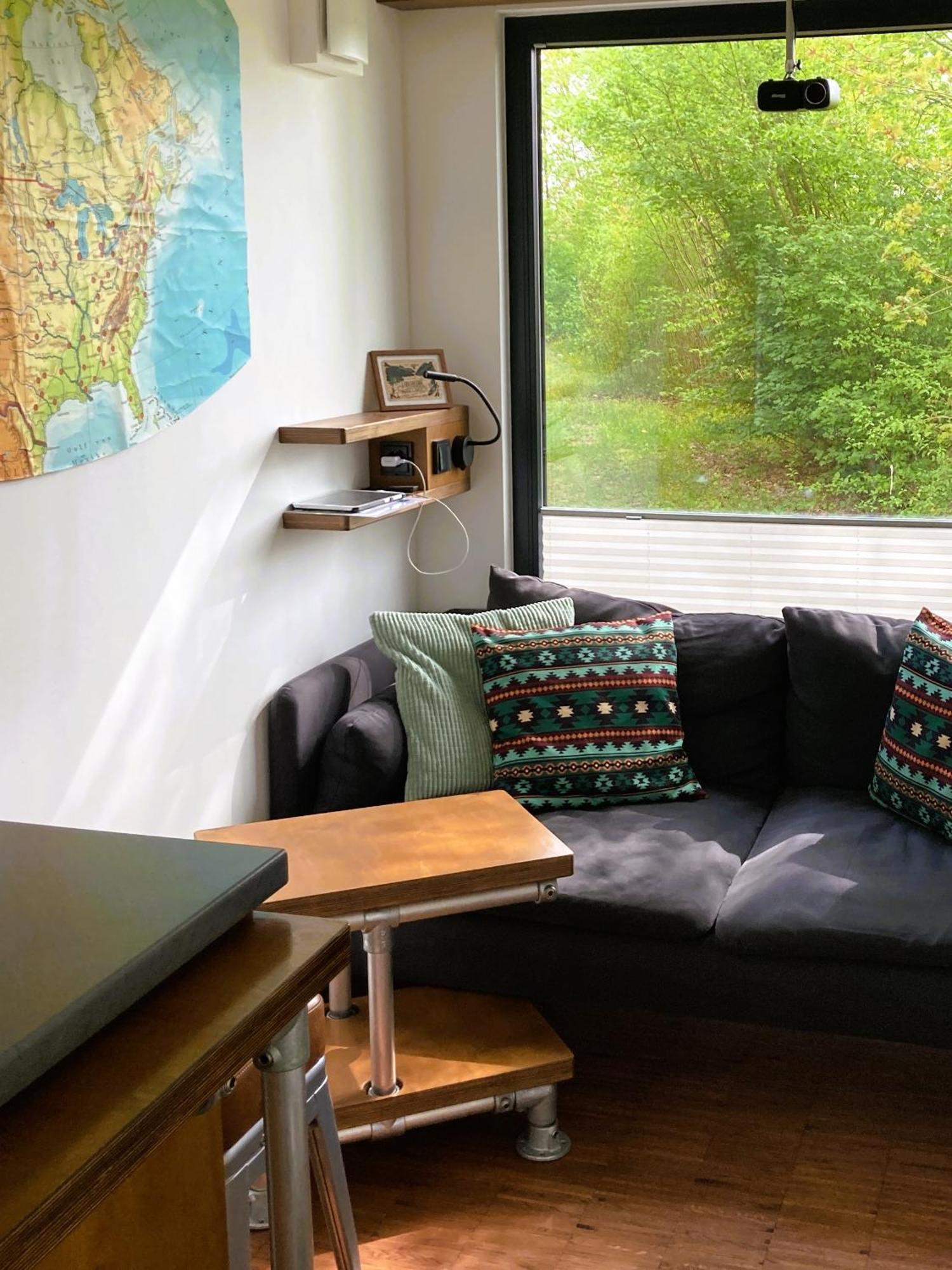 Tiny House Im Seecontainer Mit Parkplatz, Glasfaser, Netflix, Veranda Und Gehobener Ausstattung Coburg Zewnętrze zdjęcie